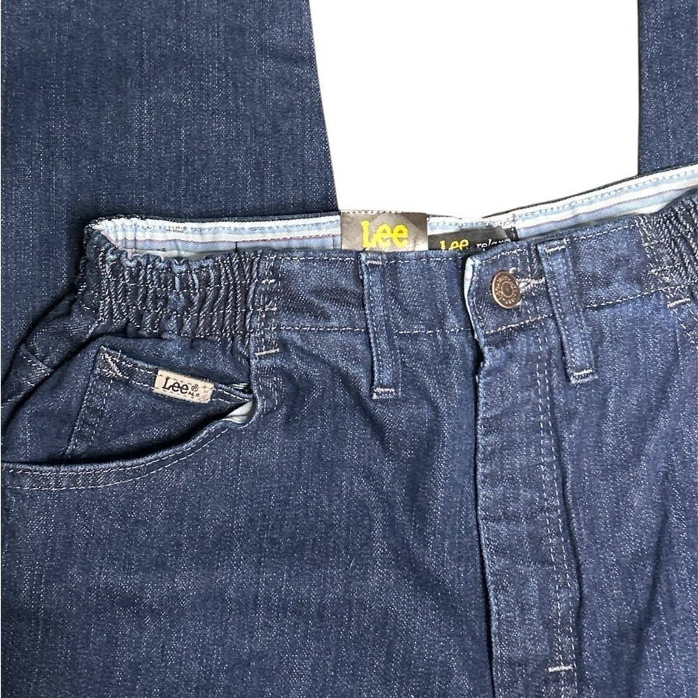 Lee Tapered Leg Blue Jeans - Picture 4 of 11